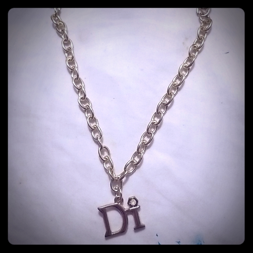 Gold Initial Bracelet (Di)